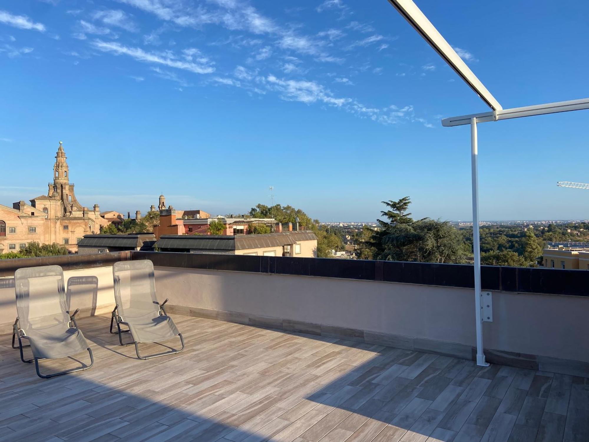 Apartamento Attico panoramico Luxury Roma Exterior foto